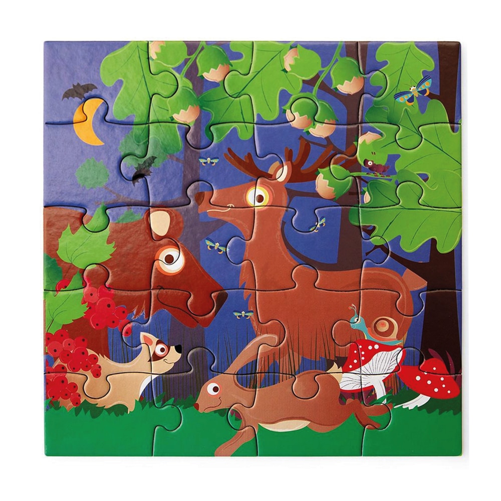 Scratch Europe 'Magnetic Puzzle Book to Go - Forest'