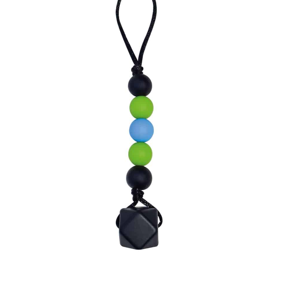 Munchables 'Chewy Zipper Pull - Green & Blue'